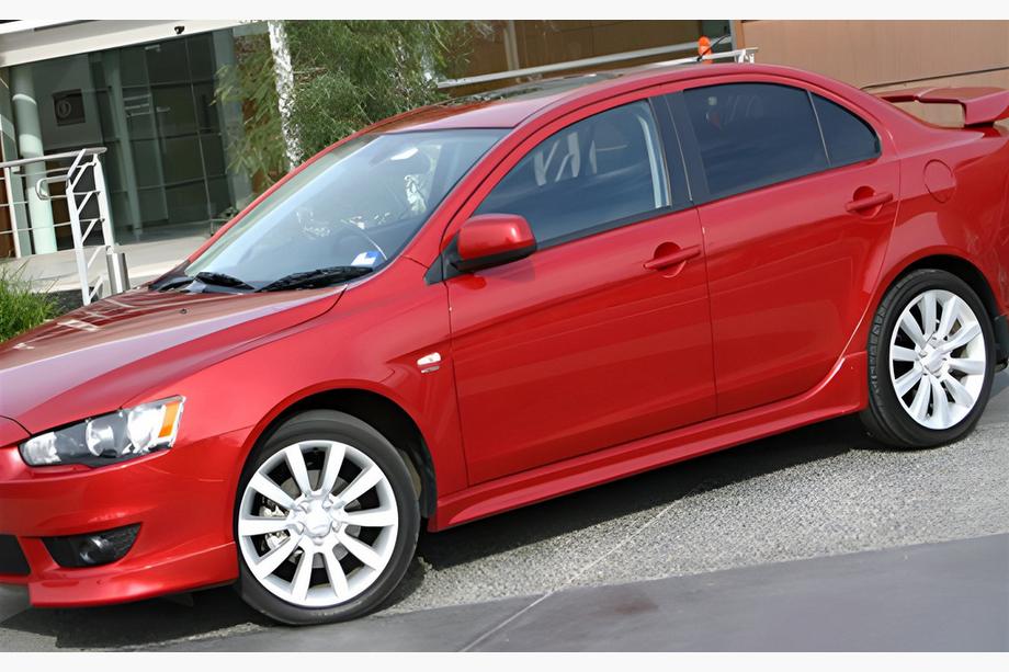 Mitsubishi Lancer X 2008- Seitenschweller DPT (grundiert zum Lackieren) Image