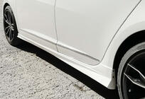 Seat Ibiza 2010-2017 Seitenschweller DPT V-2 (Schwarz Glanz) Foto 1