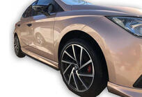 Seat Ibiza 2017- Seitenschweller DPT V-1 (Schwarz Glanz) Foto 1