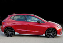 Seat Ibiza 2017- Seitenschweller DPT V-2 (Schwarz Glanz) Foto 4