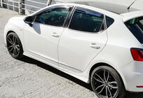Seat Ibiza 2017- Seitenschweller DPT V-3 (Schwarz Glanz) Foto 5