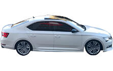 Skoda Superb 2015-2024 Seitenschweller DPT V-2 (Zum Lackieren) Foto 1