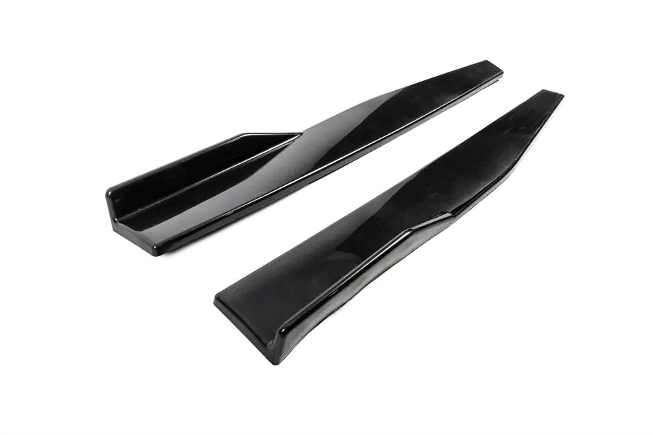 Universelle Seitenschweller Aufsätze DPT Aero Black (Schwarz Glanz) Foto 3