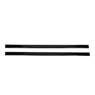 Universelle Seitenschweller Aufsätze DPT Lower Lip Black (Schwarz Glanz) Foto 1