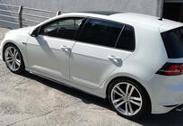 Volkswagen Golf 7/E-Golf 2012-2020 Seitenschweller DPT V-2 (Schwarz Glanz) Foto 4