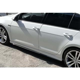 Seitenschweller DPT V-2 (Schwarz Glanz) Volkswagen Golf 7/E-Golf 2012-2020 Foto 1