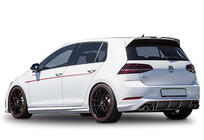 Volkswagen Golf 7/E-Golf 2012-2020 Seitenschweller DPT V-5 (Schwarz Glanz) Foto 3
