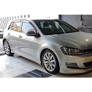 Seitenschweller DPT V-9 (Schwarz Glanz) Volkswagen Golf 7/E-Golf 2012-2020 Foto 3