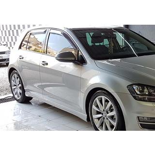 Seitenschweller DPT V-9 (Schwarz Glanz) Volkswagen Golf 7/E-Golf 2012-2020 Foto 1