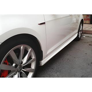 Seitenschweller DPT V-1 (Schwarz Glanz) Volkswagen Golf 8 2019-