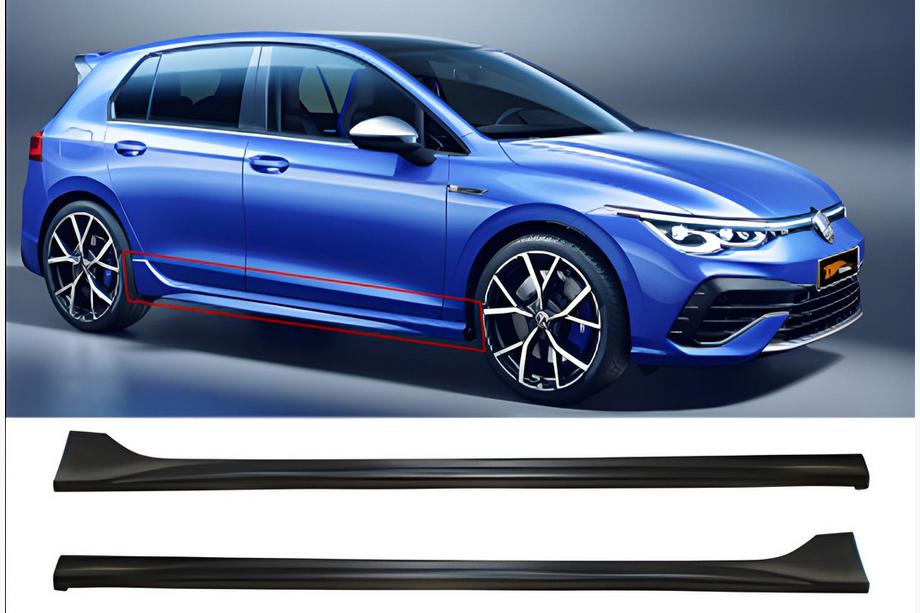Volkswagen Golf 8 2019- Seitenschweller DPT V-3 (Grundiert zum Lackieren) Foto 1