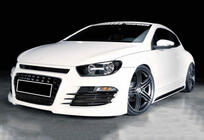 Volkswagen Scirocco 2008-2017 Seitenschweller DPT V-2 (Schwarz Glanz) Foto 2
