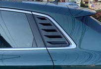 Audi A3 2012-2020 Heckfenster Blenden DPT V-1 (Schwarz Glanz, 2 Stk) Foto 1