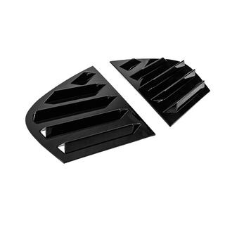 Fensterabdeckungen hinten DPT (Schwarz Glanz, 2Stk) BMW 3 Series E90/E91 2005-2011 Foto 4