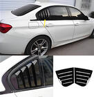 BMW 3 Series F30/F31 2012-2019 Fensterabdeckungen hinten DPT (Schwarz Glanz, 2Stk) Foto 1