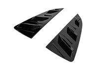 Volkswagen Polo 2010-2017 Fensterabdeckungen hinten DPT (Schwarz Glanz, 2Stk) Foto 3