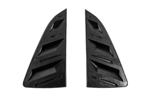 Volkswagen Polo 2010-2017 Fensterabdeckungen hinten DPT (Schwarz Glanz, 2Stk) Foto 5