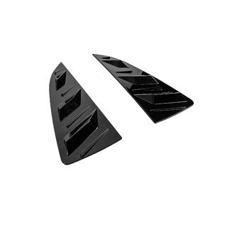 Fensterabdeckungen hinten DPT (Schwarz Glanz, 2Stk) Volkswagen Polo 2010-2017 Foto 4