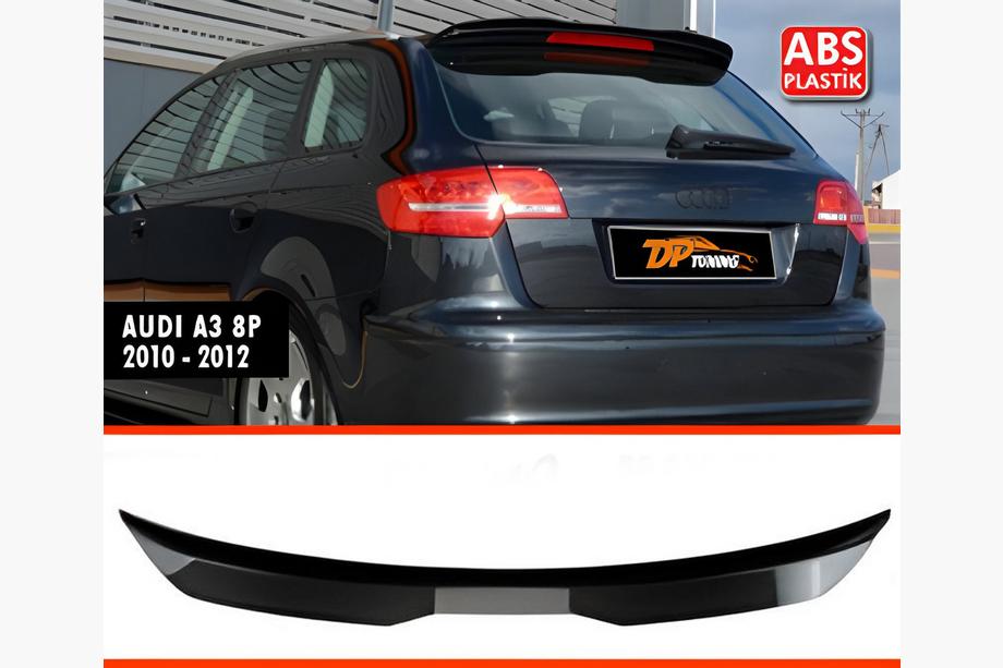 Audi A3 2003-2012 Heckspoiler DPT V-1 (2010-2012, HB, Schwarz Glanz) Image