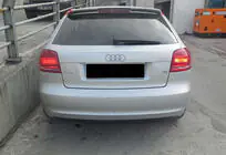 Audi A3 2003-2012 DPT V-3 Spoiler (Schwarz Glanz) Foto 6