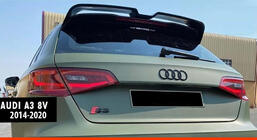 Audi A3 2012-2020 Spoiler DPT V-3 (HB, 5-Türer, Schwarz Glanz) Foto 1