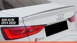 Audi A3 2012-2020 Heckspoiler DPT V-6 (2014-2020, Schwarz Glanz) Foto 1