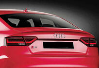 Audi A5 2007-2015 DPT V-2 Spoiler (für Sedan, Schwarz Hochglanz) Foto 4