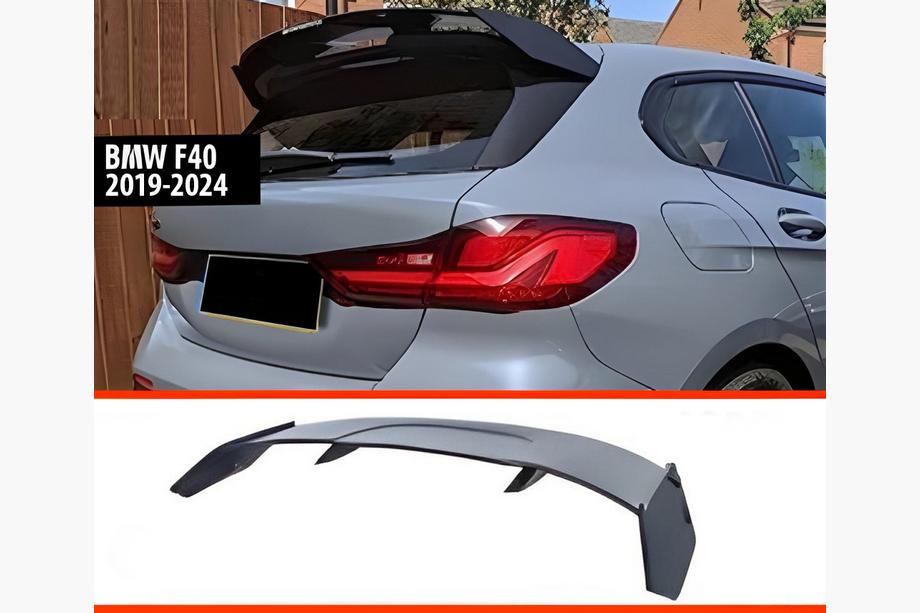 BMW 1 Series F40 2019-2024 DPT Heckspoiler (Schwarz Glanz) Image