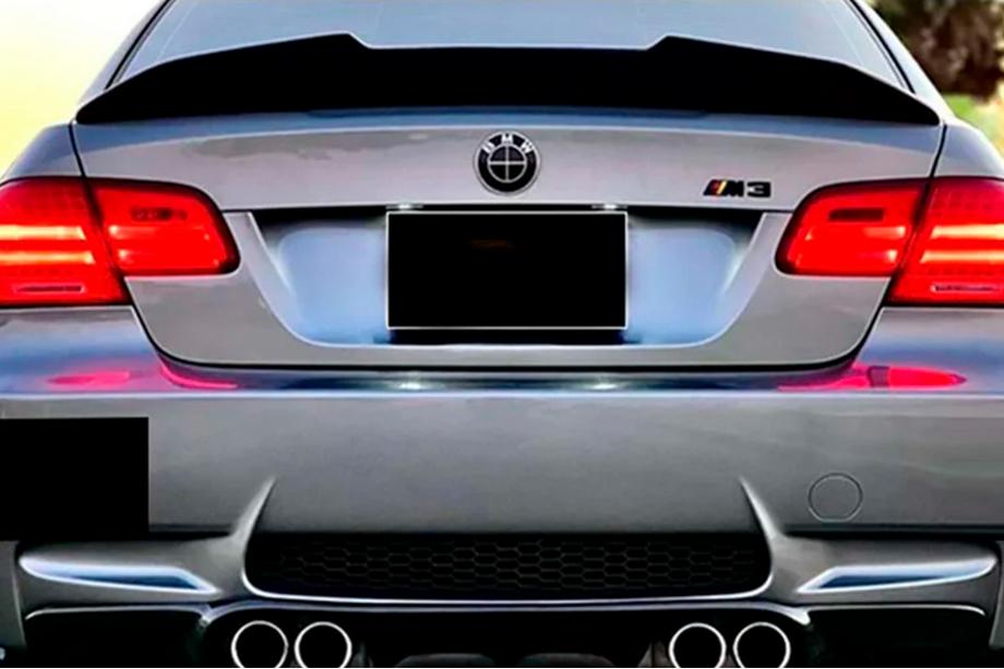 BMW 3 Series E92/E93 2006–2013 PSM-Style Heckspoiler (für E92, Schwarz Glanz) Image