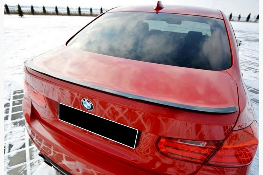 BMW 3 Series F30/F31 2012-2019 Spoiler MXD-Style (für F30/F80, Schwarz Glanz) Image