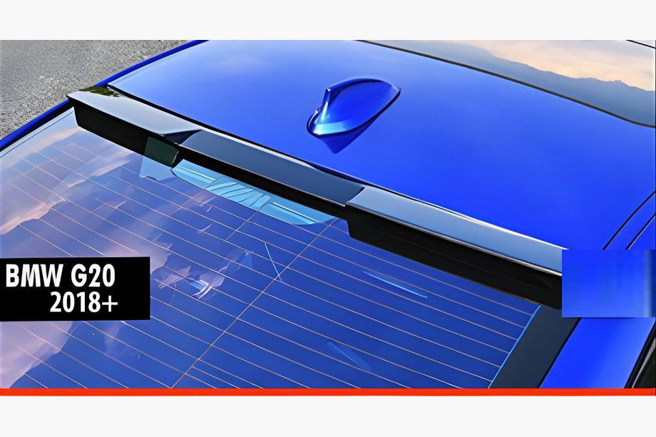 BMW 3 Series G20/G21 2018- Heckspoiler Blende (für G20/G80, Schwarz Glanz) Image
