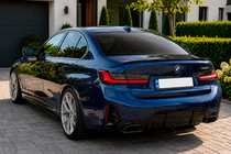 BMW 3 Series G20/G21 2018- Spoiler M3-Style (für G20/G80, Schwarz Glanz) Foto 2