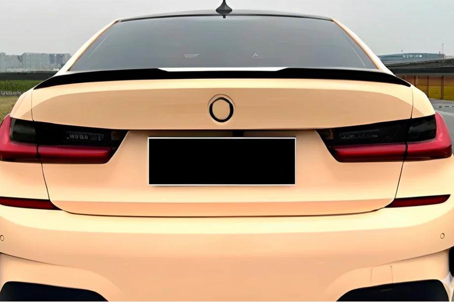 BMW 3 Series G20/G21 2018- Spoiler M3-Style (für G20/G80, Schwarz Glanz) Image