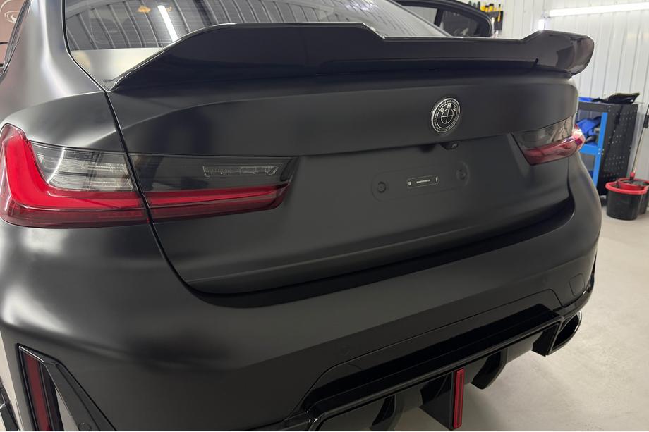 BMW 3 Series G20/G21 2018- PSM-Style Heckspoiler (für G20/G80, Schwarz Glanz) Image