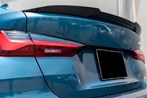 BMW 4 Series G22/23/26 2020- Spoiler M4-Style (für G22, Schwarz Glanz) Foto 1