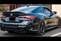 BMW 4 Series G22/23/26 2020- PSM-Style Heckspoiler (für G22, Schwarz Glanz) Foto 1