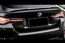 BMW 4 Series G22/23/26 2020- Spoiler M4-Style (für G26, Schwarz Glanz) Foto 1