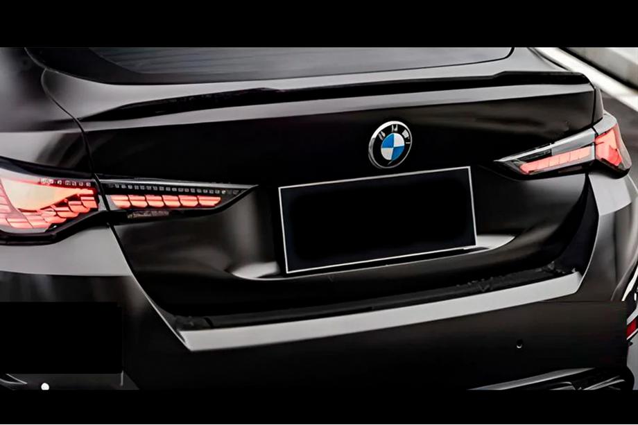 BMW 4 Series G22/23/26 2020- Spoiler M4-Style (für G26, Schwarz Glanz) Image