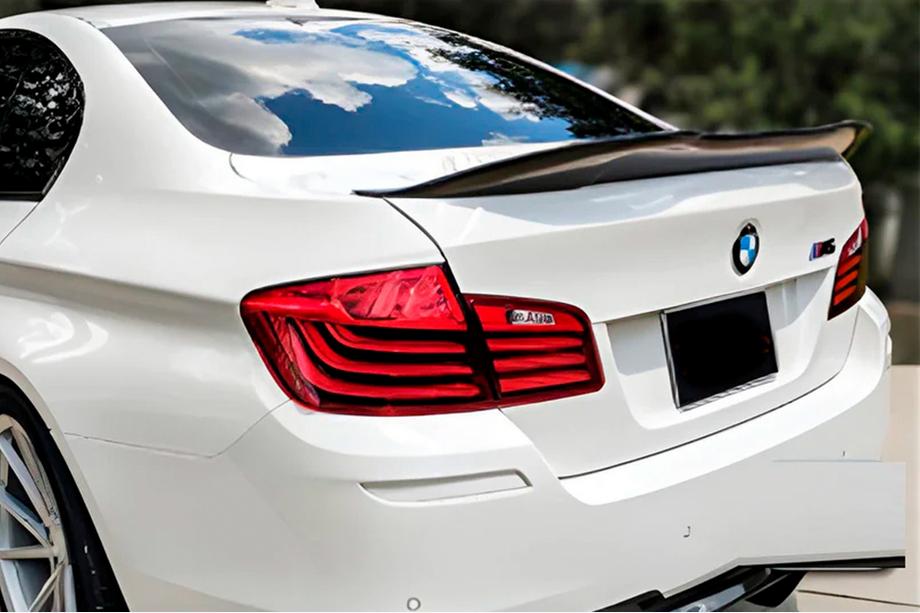 BMW 5 Series F10/F11 2010–2016 PSM-Style Heckspoiler (für F10, Schwarz Glanz) Image