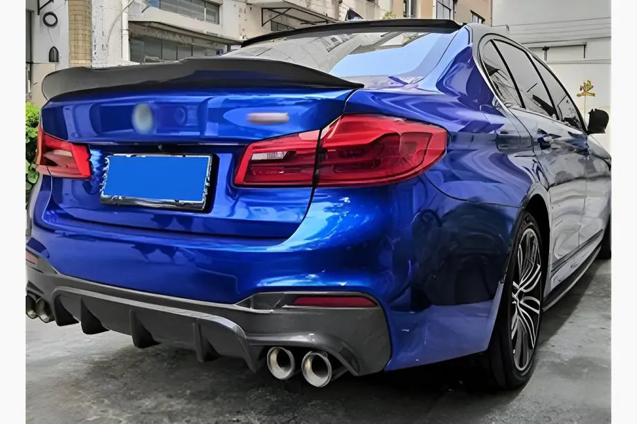 BMW 5er G30/G31 2017–2023 PSM-Style Heckspoiler (Schwarz Glanz) Image