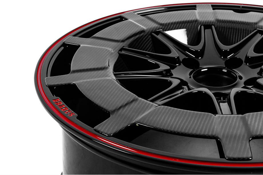 Mercedes G class W463 1990-2018 Geschmiedete Aluminium- und Carbon-Felgen G900 (R24, 4 Stk) Foto 5