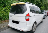 Ford Courier 2014-2023 DPT Heckspoiler (Schwarz Glanz) Foto 1
