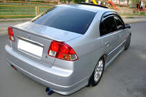 Honda Civic Sedan VII 2001-2006 DPT Heckspoiler (Schwarz Glanz) Foto 1