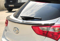 Hyundai I-30 2012-2017 DPT Heckspoiler (Schwarz Glanz) Foto 4