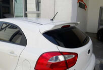 Kia Rio 2012-2017 DPT Heckspoiler (HB, Schwarz Glanz) Foto 1