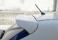 Kia Rio 2012-2017 DPT Heckspoiler (HB, Schwarz Glanz) Foto 6