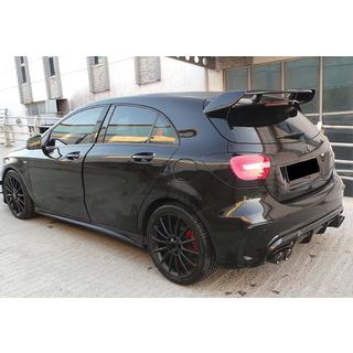 DPT V-1 Spoiler (Schwarz Glanz) Mercedes A-сlass W176 2012-2018 Foto 4