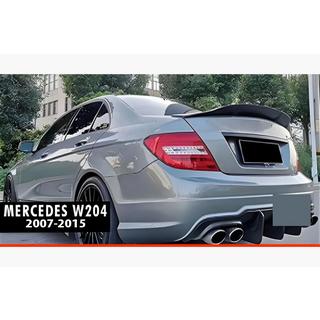 Spoiler DPT V-2 (Schwarz Glanz) Mercedes C-class W204 2007-2015 Foto 1