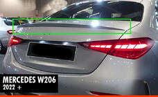 Mercedes C-class W206 2022- DPT Heckspoiler (Schwarz Glanz) Foto 1
