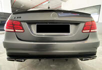 Mercedes E-class W212 2009-2016 DPT V-1 Spoiler (Schwarz Glanz) Foto 2